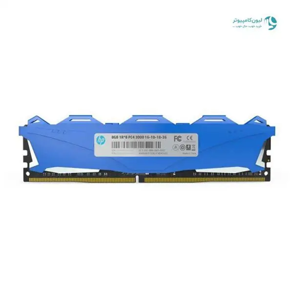 DRAM دسکتاپ V6 HP بافر3000 8GB RAM PC HP V6 8GB DDR4 3000MHz Desktop Ram - 3