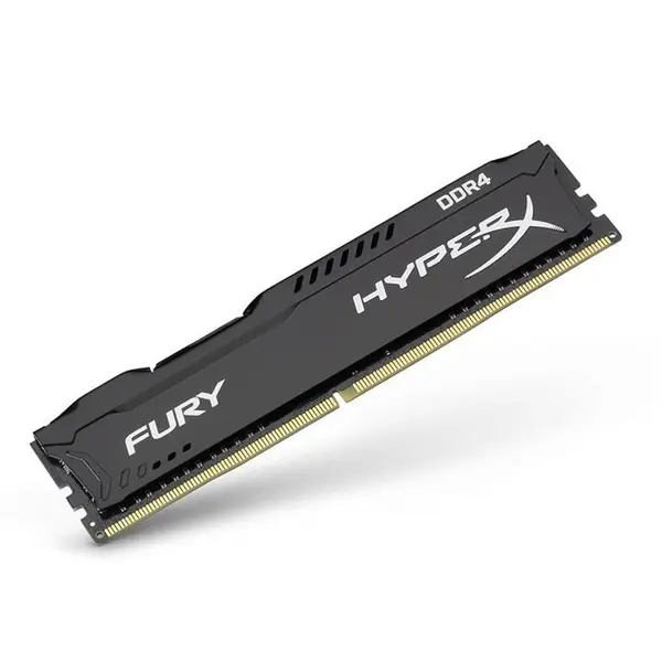 رم کامپیوتر کینگستون مدل HyperX Fury DDR4 2400MHz CL15 ظرفیت 8 گیگابایت Kingston HyperX Fury 8GB DDR4 2400MHz CL15 Single Channel RAM HX424C15FB28