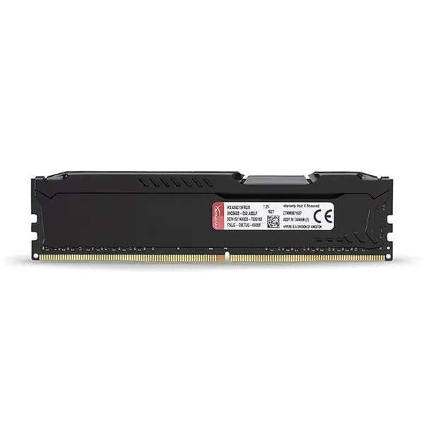 رم کامپیوتر کینگستون مدل HyperX Fury DDR4 2400MHz CL15 ظرفیت 8 گیگابایت Kingston HyperX Fury 8GB DDR4 2400MHz CL15 Single Channel RAM HX424C15FB28