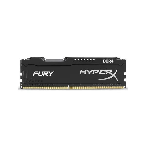 رم کامپیوتر کینگستون مدل HyperX Fury DDR4 2400MHz CL15 ظرفیت 8 گیگابایت Kingston HyperX Fury 8GB DDR4 2400MHz CL15 Single Channel RAM HX424C15FB28
