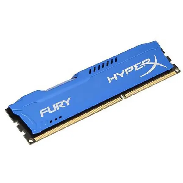 رم کامپیوتر کینگستون مدل HyperX Fury DDR3 1600MHz CL10 ظرفیت 8 گیگابایت Kingston HyperX Fury 8GB DDR3 1600MHz CL10 Single Channel RAM HX316C10F/8 - 5
