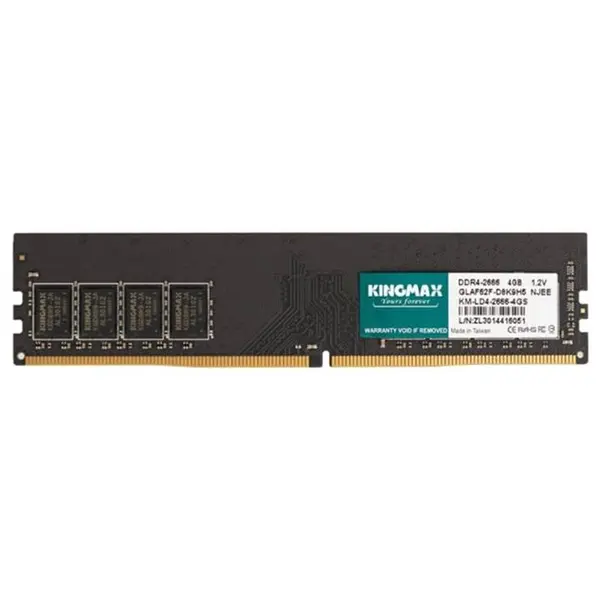 رم دسکتاپ کینگ مکس مدل KING MAX 4GB DDR4 2666MHz CL19 - 2