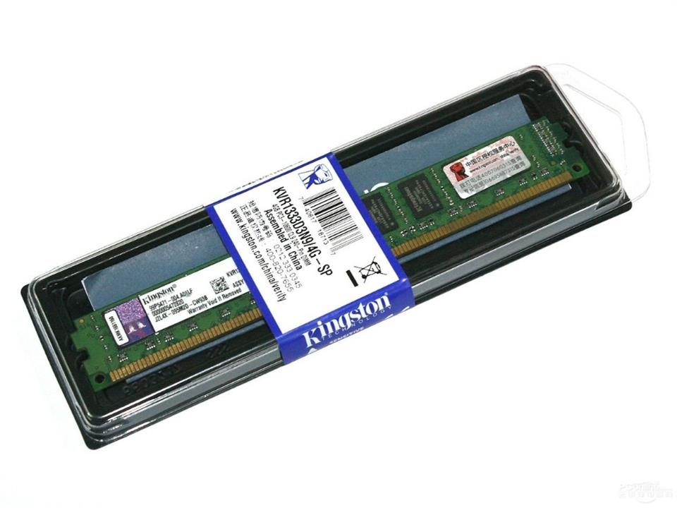 KingSton KVR-PC3-10600-CL9-4GB-DDR3-1333MHz-DIMM-RAM