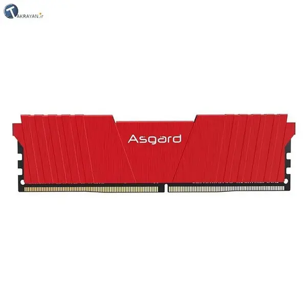 رم آسگارد سری LOKI T2 با حافظه 4 گیگابایت و فرکانس 2400 مگاهرتز Asgard LOKI T2 DDR4 4GB 2400MHz CL17 Single Channel Desktop RAM