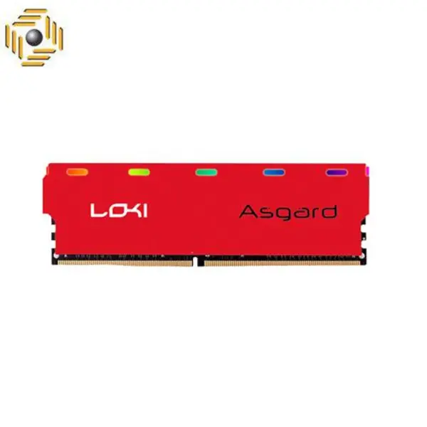 رم تک کاناله آسگارد سری LOKI W1 حافظه 16 گیگابایت و فرکانس 3000 مگاهرتز LOKI W1 DDR4 16GB 3000MHZ RGB RED