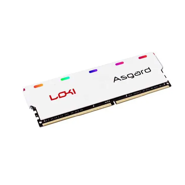رم آسگارد سری LOKI W1 RGB با حافظه 8 گیگابایت و فرکانس 2666 مگاهرتز Asgard LOKI W1 RGB DDR4 8GB 2666MHz CL19 Single Channel Desktop RAM