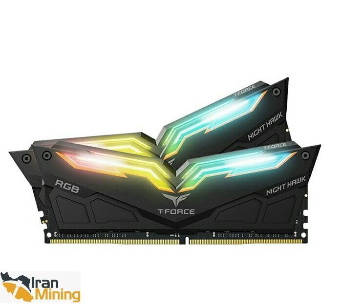 RAM: Team Group T-Force Night Hawk RGB 2×16GB=32GB DDR4 3200MHz CL16