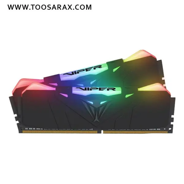 رم پتریوت Patriot Viper 4 Series DDR4 16GB 2 x 8GB 3733MHz CL17 Kit RAM: Patriot Viper 4 | 2×8GB=16GB DDR4 3200MHz CL16