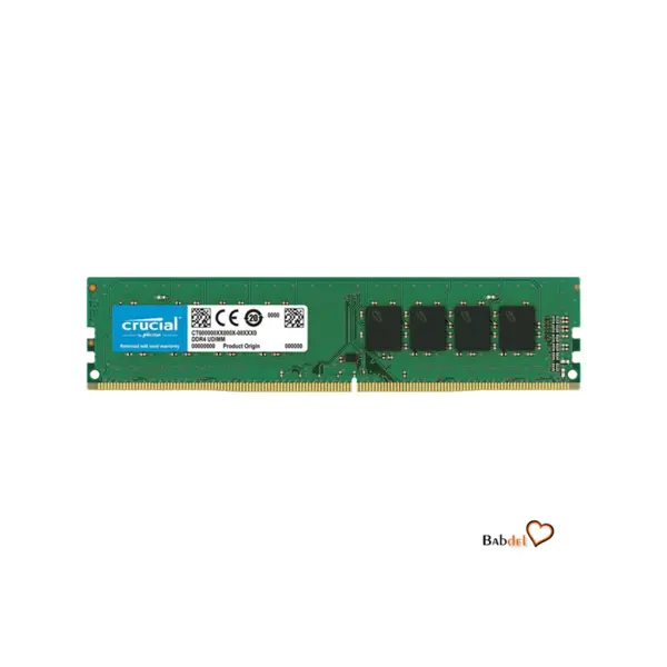 رم دسکتاپ کروشیال Ram Crucial 8G 1333Mhz DDR3 - 3