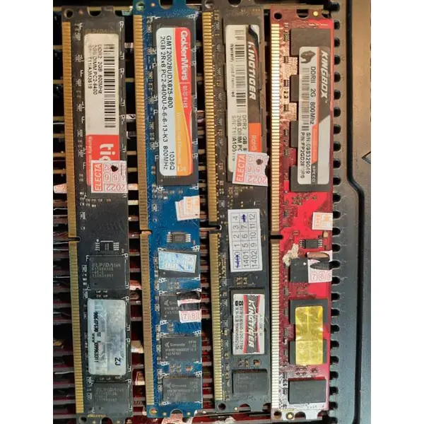 رم کامپیوتر نانیا Ram NANYA 2GB DDR2 800 NT2GT64U8HD0BY-AD Ram NANYA 2GB DDR2 800 NT2GT64U8HD0BY-AD
