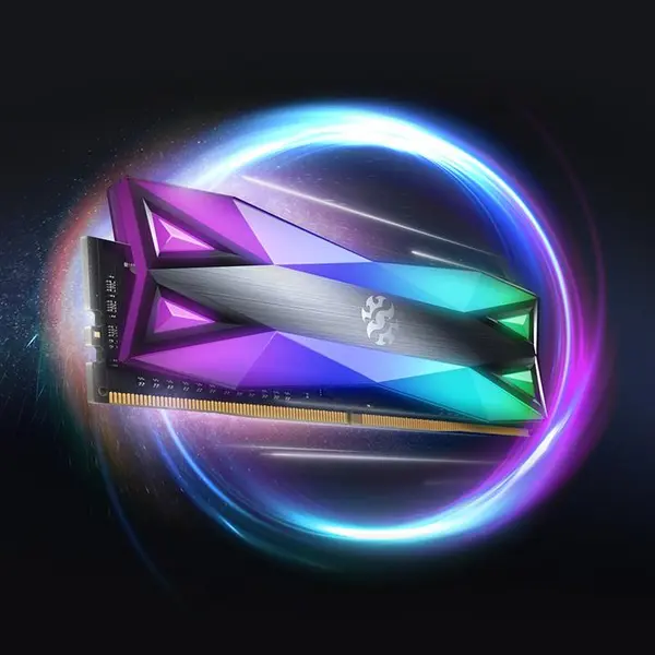 رم کامپیوتر RAM ای دیتا تک کاناله مدل SPECTRIX D60G DDR4 RGB CL19 با حافظه 8 گیگابایت و فرکانس 4133 مگاهرتز SPECTRIX D60G RGB 8GB DDR4 4133MHz CL19 Single Channel Desktop RAM - 3