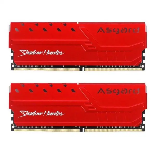 رم آسگارد سری Shadow Hunter با حافظه 16 گیگابایت و فرکانس 3200 مگاهرتز Asgard Shadow Hunter DDR4 16GB 3200MHz CL16 Dual Channel Desktop RAM