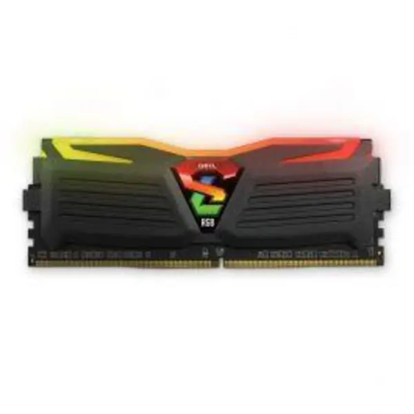 رم کامپیوتر ژل سری Super Luce RGB Lite با حافظه 8 گیگابایت و فرکانس 2400 مگاهرتز GEIL Super Luce RGB Lite DDR4 8GB 2400MHz CL16 Single Channel Desktop RAM - 3