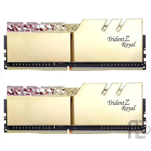 رم جی اسکیل Trident Z Royal Gold 16GB 8GBx2 4000MHz CL18 - 5