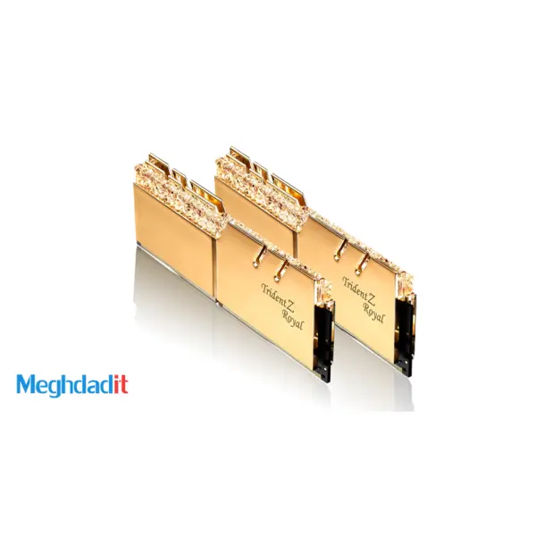رم جی اسکیل Trident Z Royal Gold 16GB 8GBx2 4000MHz CL18 - 4
