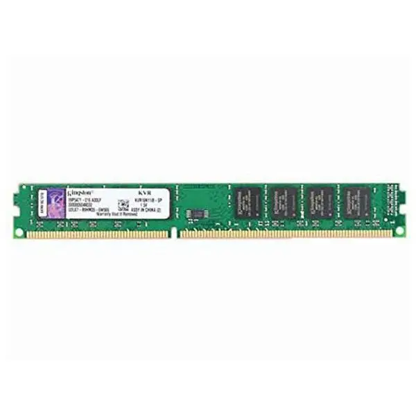 رم کامپیوتر کینگستون مدل ValueRAM DDR3 1600MHz CL11 ظرفیت 8 گیگابایت Kingston ValueRAM 8GB DDR3 1600MHz CL11 Single Channel RAM KVR16N11/8
