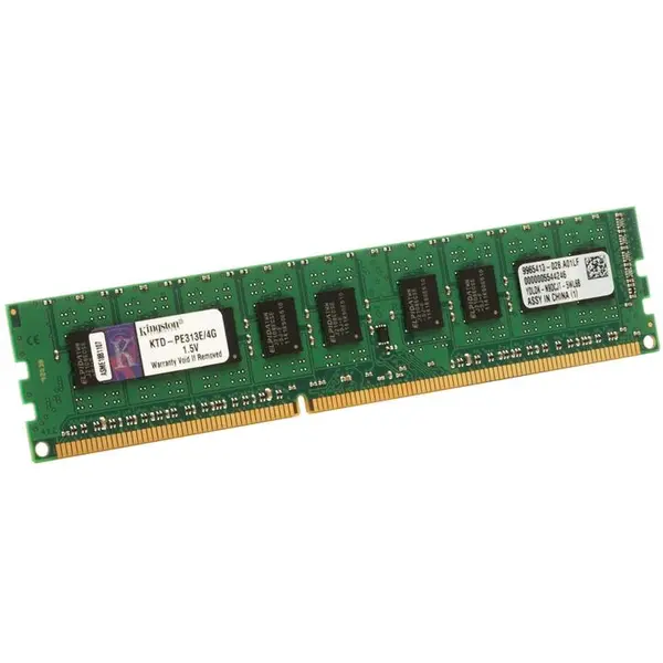 رم کامپیوتر کینگستون مدل ValueRAM DDR3 1600MHz CL11 ظرفیت 4 گیگابایت Kingston ValueRAM 4GB DDR3 1600MHz CL11 Single Channel RAM KVR16N11S8/4 - 2