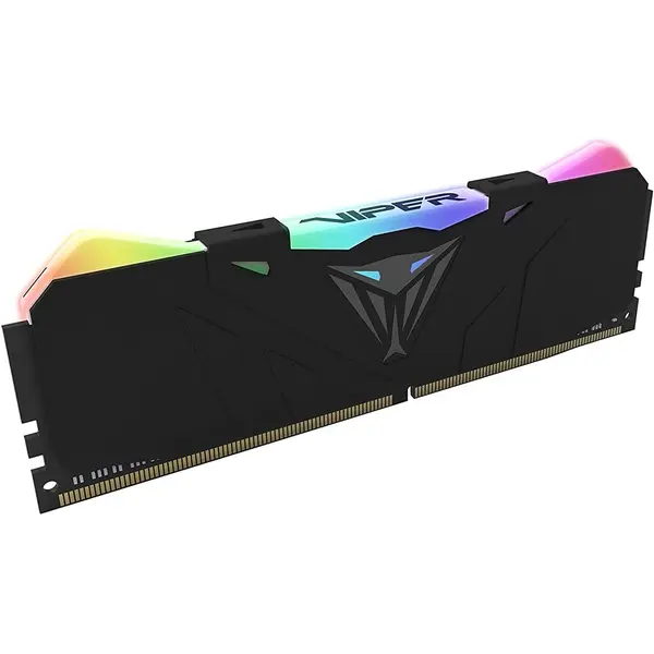 رم کامپیوتر پتریوت مدل Viper RGB با فرکانس 3600 مگاهرتز و حافظه 8 گیگابایت Patriot Viper RGB Series DDR4 8GB 3600MHz CL18 Single Channel Desktop Ram - 3