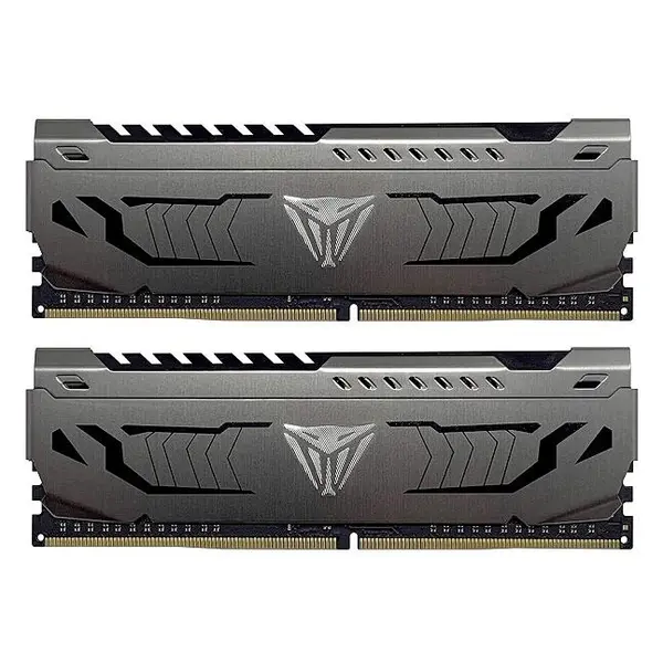 رم کامپیوتر پتریوت مدل Viper Steel Series DDR4 Dual فرکانس 3600 مگاهرتز و حافظه 64 گیگابایت Patriot Viper Steel Series DDR4 64GB 3600MHz Dual Channel Desktop Ram