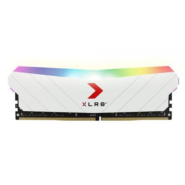 رم کامپیوتر تک کاناله پی ان وای XLR8 RGB(White) DDR4 با فرکانس ۳۲۰۰ مگا هرتز ظرفیت ۸ گیگابایت