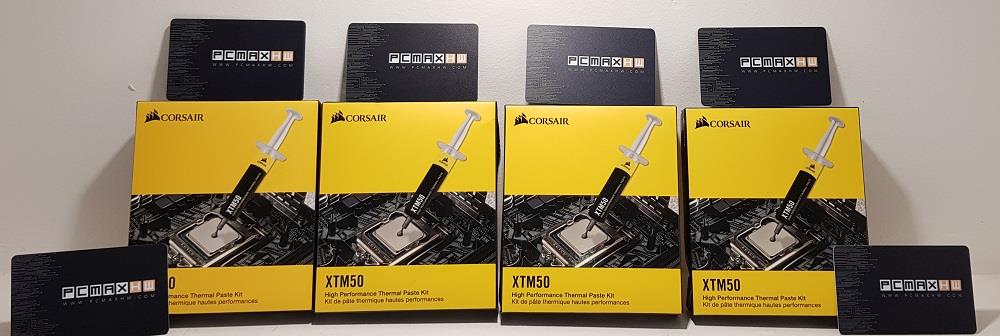 Corsair XTM50 High Performance Ultra-Low Thermal Impedance CPU GPU Thermal Compound Kit