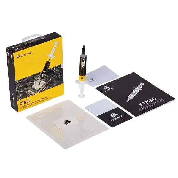 Corsair XTM50 High Performance Ultra-Low Thermal Impedance CPU GPU Thermal Compound Kit