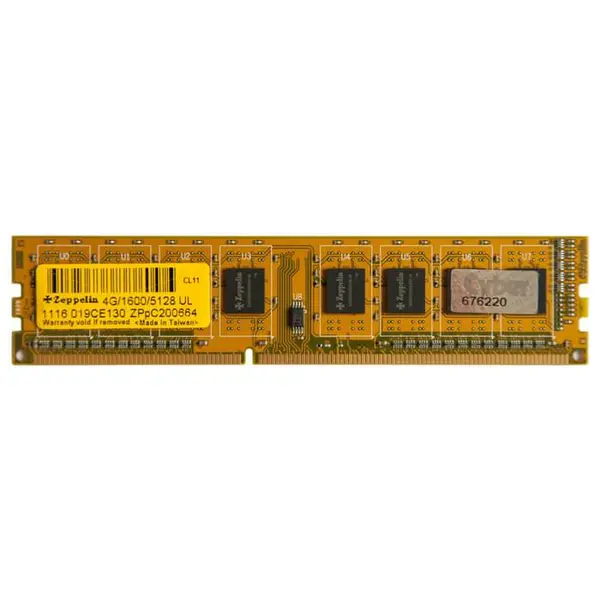 رم زپلین Zeppelin 4GB 1600MHz CL11 DDR3 Zeppelin Vertex DDR3 4GB 1600MHz CL11