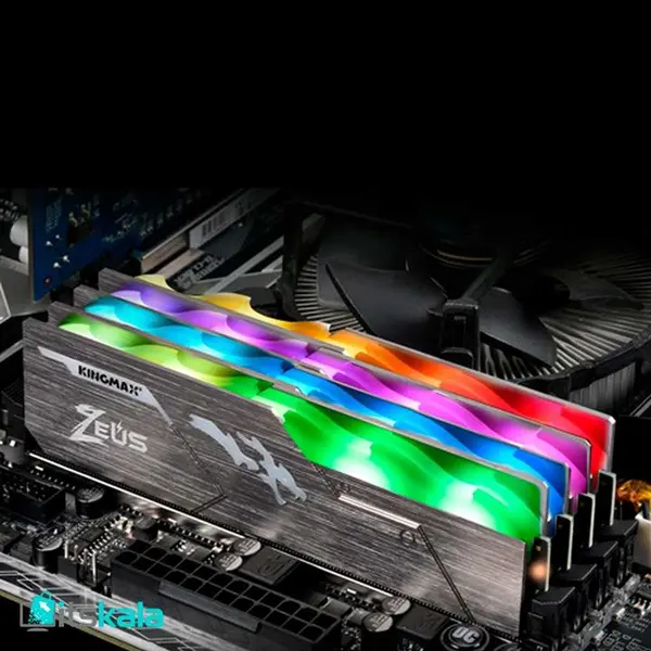 رم دسکتاپ کینگ مکس مدل Zeus Dragon DDR4 RGB 16GB 3000MHz - 2