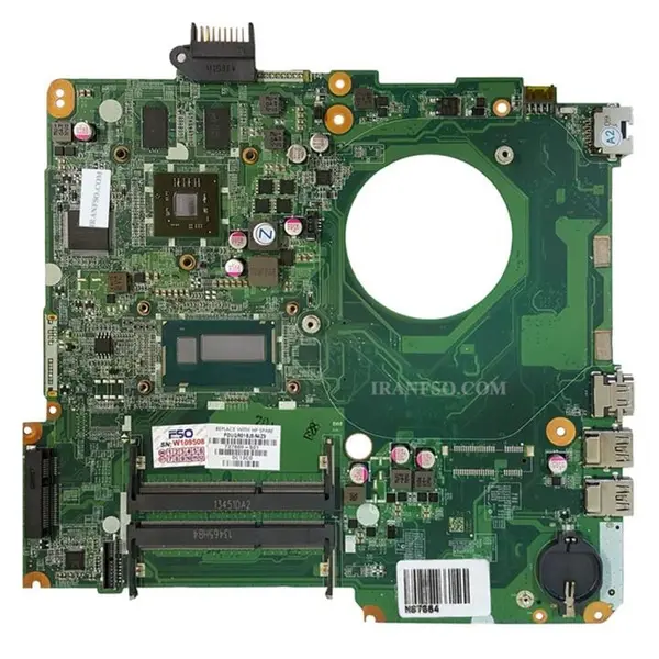مادربرد لپ تاپ اچ پی مدل Pavilion ۱۵-N CPU-I۵-۴_U۸۳ ۱GB PM - 4