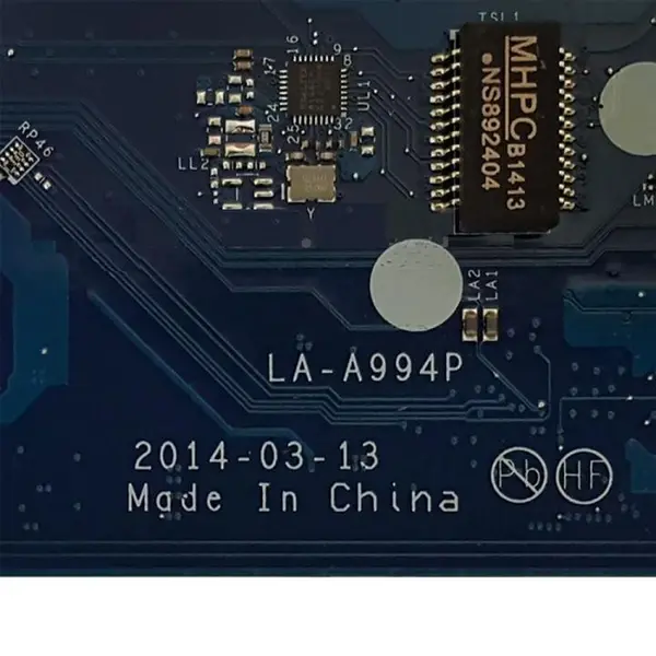 مادربرد لپ تاپ اچ پی مدل Pavilion ۱۵-R CPU-Pentium_N۳۵۴۰_LA-A۹۹۴P GM - 3