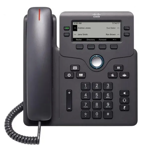 تلفن تحت شبکه سیسکو مدل CP-6851-3PCC-K9 CISCO CP-6851-3PCC-K9 Corded IP Phone - 2