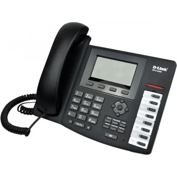 تلفن تحت شبکه دی-لینک مدل DPH-400SE/F4 D-Link DPH-400SE/F4 IP Phone - 3