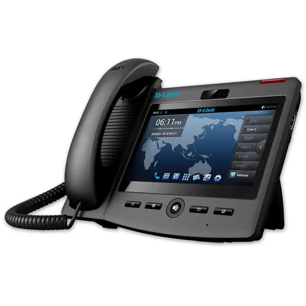 تلفن تحت شبکه ویدیویی اندرویدی دی-لینک مدل DPH-860S/F1 D-Link DPH-860S/F1 Android IP Video Phone - 3