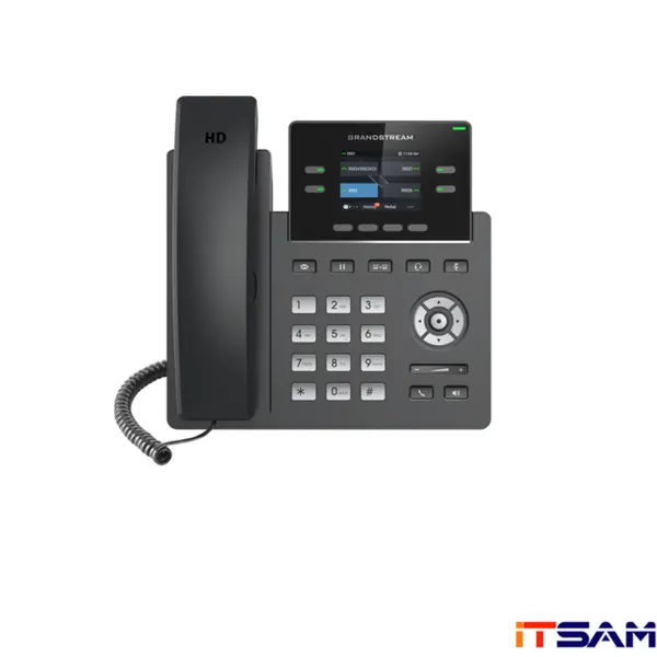 تلفن تحت شبکه گرنداستریم مدل GRP2612P Grandstream GRP2612P IP Phone