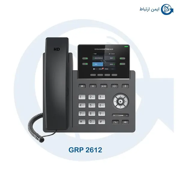 تلفن تحت شبکه گرنداستریم مدل GRP2612P Grandstream GRP2612P IP Phone