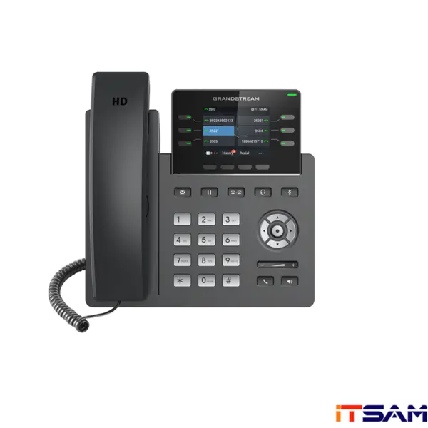 تلفن تحت شبکه گرنداستریم مدل GRP2613 Grandstream GRP2613 IP Phone