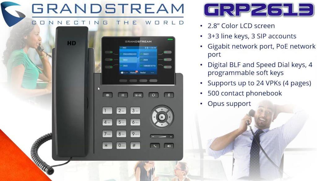 Grandstream GRP2613 IP Phone