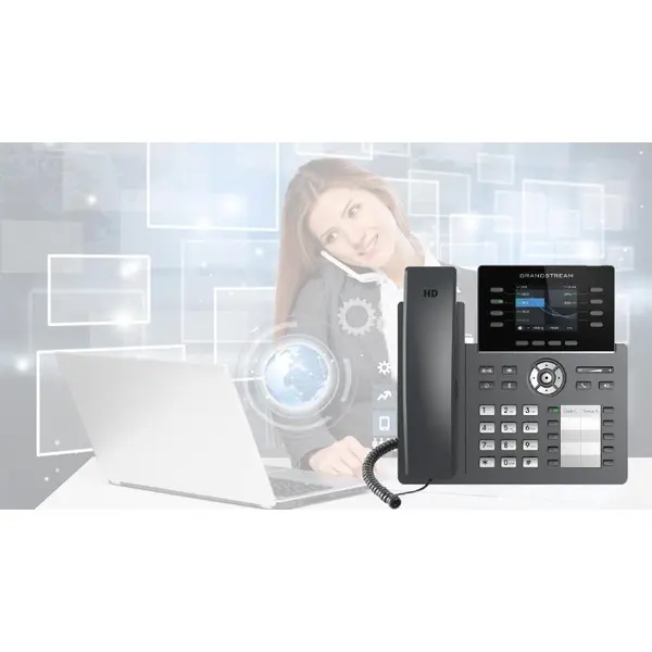 گوشی گرنداستریم مدل GRP2634 Grandstream GRP2634 - 2