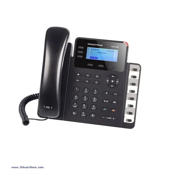 تلفن تحت شبکه باسیم گرنداستریم مدل GXP1630 Grandstream GXP1630 3-Line Corded IP Phone