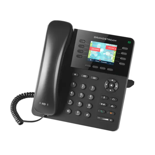 تلفن تحت شبکه باسیم گرنداستریم مدل GXP2135 Grandstream GXP2135 8-Line Enterprise Corded IP Phone