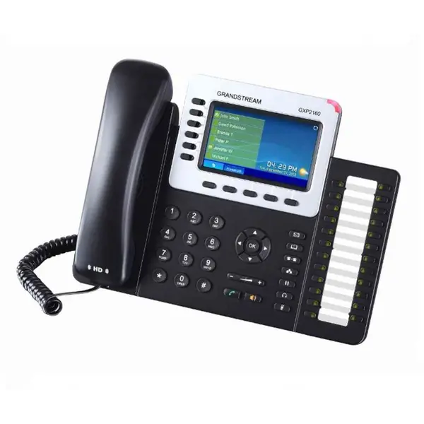 تلفن تحت شبکه باسیم گرنداستریم مدل GXP2160 Grandstream GXP2160 16-Line Enterprise Corded IP Phone