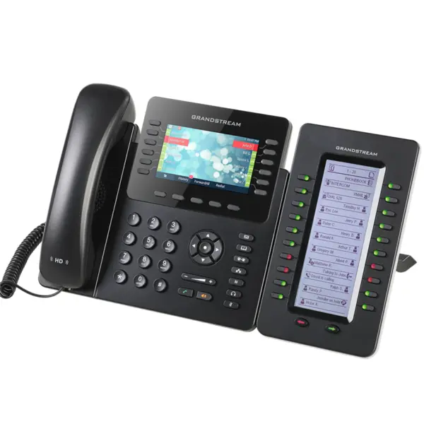 تلفن تحت شبکه باسیم گرنداستریم مدل GXP2170 Grandstream GXP2170 12-Line Enterprise Corded IP Phone
