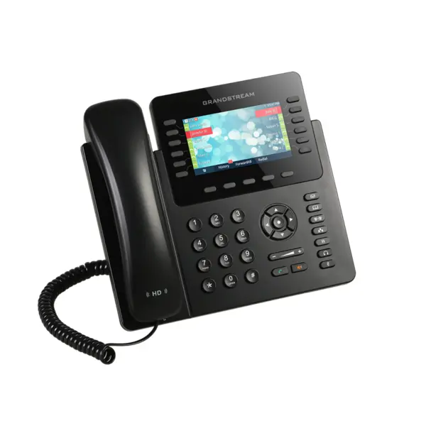 تلفن تحت شبکه باسیم گرنداستریم مدل GXP2170 Grandstream GXP2170 12-Line Enterprise Corded IP Phone