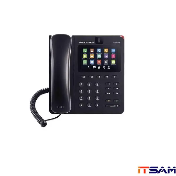 تلفن تحت شبکه تصویری گرند استریم مدل GXV3240 Grandstream GXV3240 Video Phone - 2