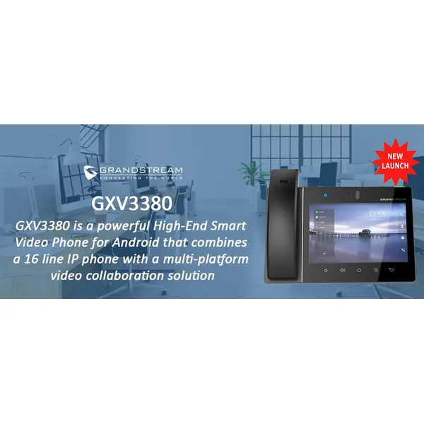 تلفن تحت شبکه گرنداستریم مدل GXV3380 - 5