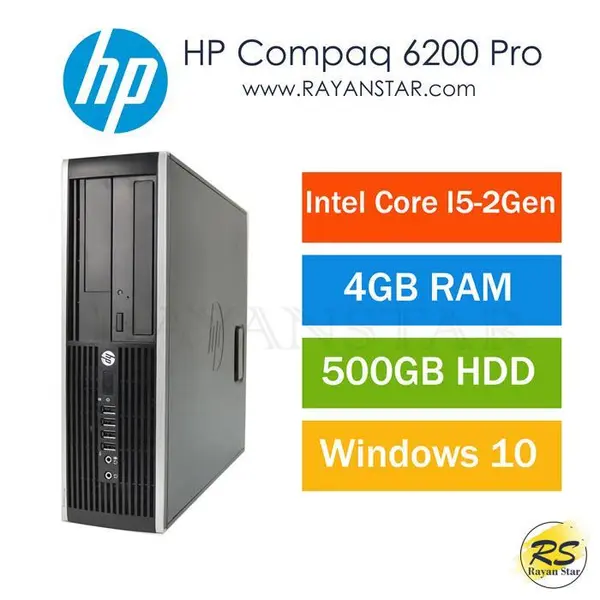 مینی کیس HP Compaq 6200 Pro Core i5 - 2