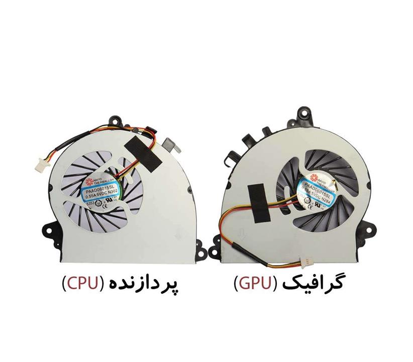 فن پردازنده لپ تاپ MSI مدل GS72