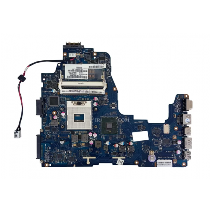 مادربرد لپ تاپ توشیبا Satellite A665 HM55_LA-6061P بدون گرافیک