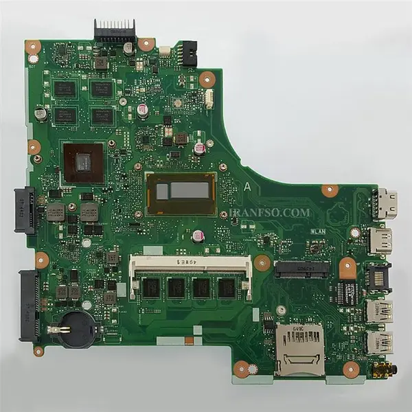 مادربرد لپ تاپ ایسوس X450LC CPU-I5-4200U_4GB_2GB 30Pin گرافیک دار - 2