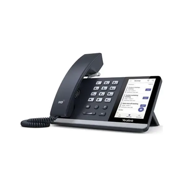 تلفن تحت شبکه لمسی تصویری یالینک Yealink T55A Yealink Yealink T55A IP Phone VoIP